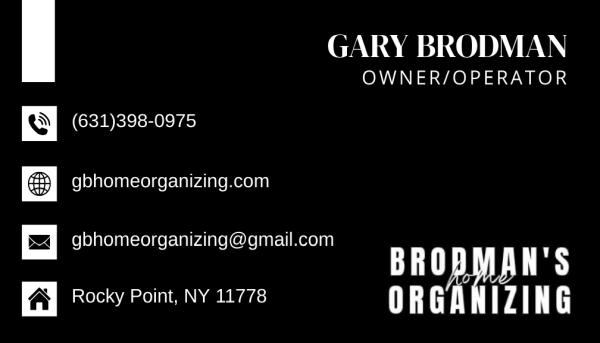 Brodman's Home Organizing