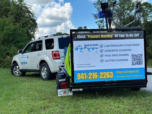 Blue Glacier Pressure Washing
