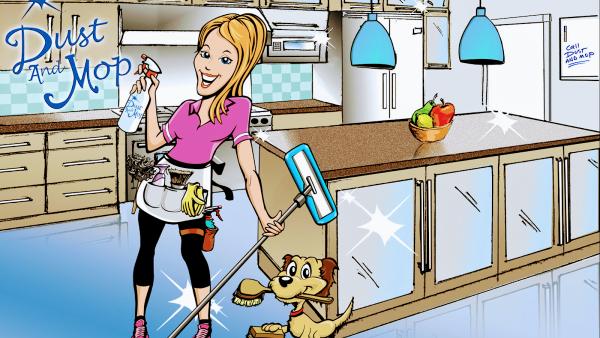 Dust and Mop House Cleaning