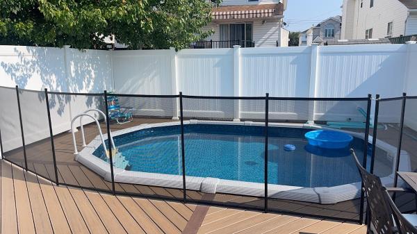 Life Saver Removable Mesh Pool Fence