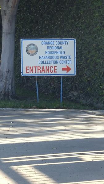 Anaheim Household Hazardous Waste Collection Center