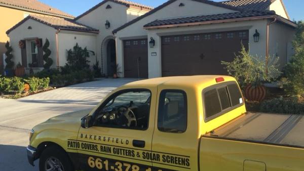 Bakersfield Patio Covers and Seamless Rain Gutters