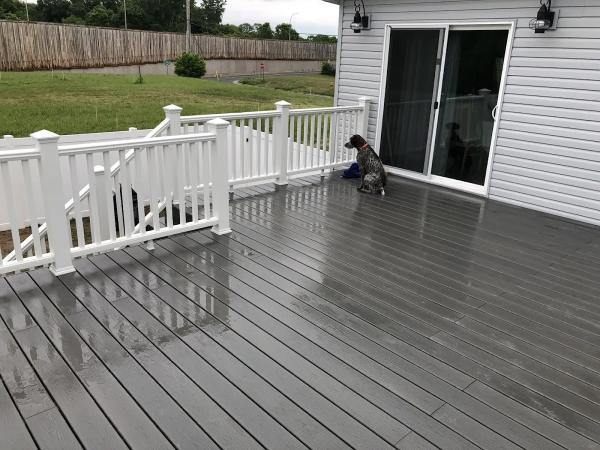 Upland Fence and Deck