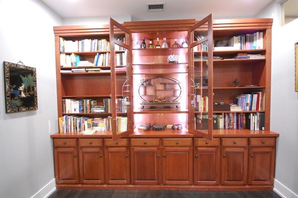 Cabinet Makers Custom Built-In Bookcases