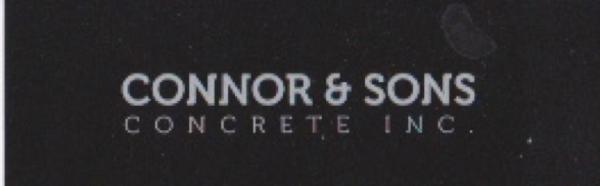 Connor and Sons Concrete Inc