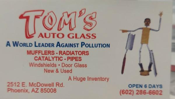 Toms Auto Glass and Mufflers