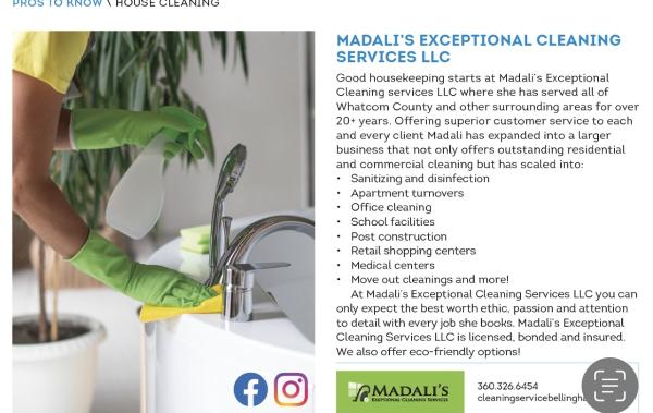 Madali's Exceptional Cleaning Services LLC