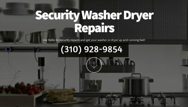 Security Washer Dryer Repairs