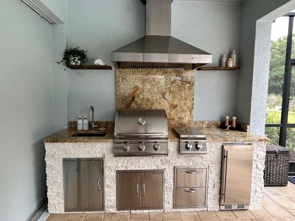 Stone Outdoor Kitchens