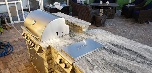 Stone Outdoor Kitchens
