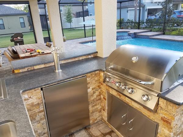 Stone Outdoor Kitchens