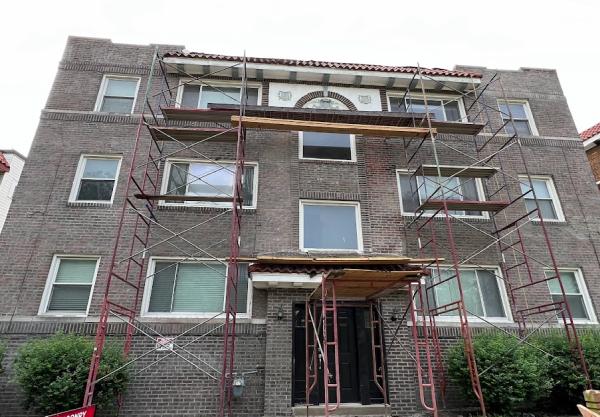 Before and After Brick Restoration