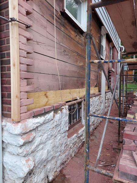 Before and After Brick Restoration
