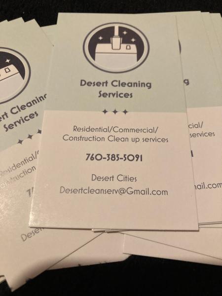 Desert Cleaning Services For You!