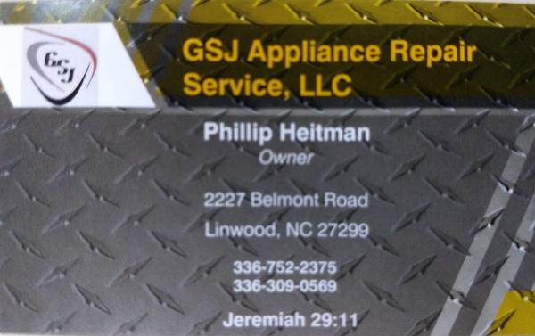 GSJ Appliance Repair Service LLC