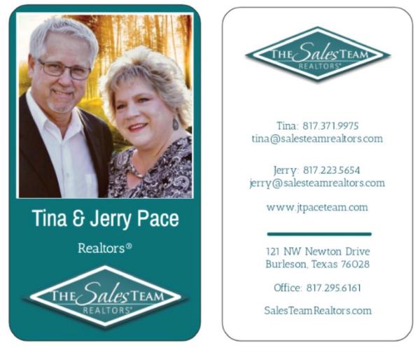 Tina & Jerry Pace