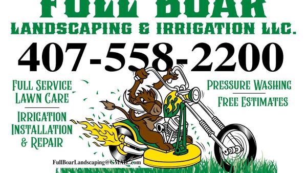 Full Boar Landscaping and Irrigation