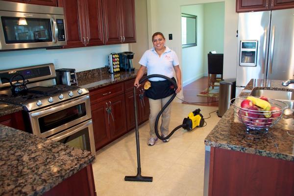 Spouses Cleaning Houses