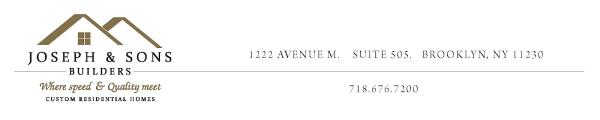 Joseph & Sons Builders