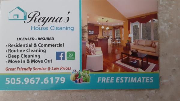 Reyna's House Cleaning