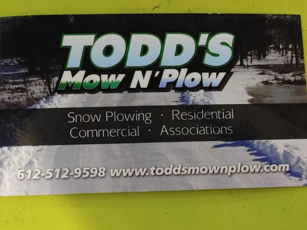Todd's Mow N' Plow