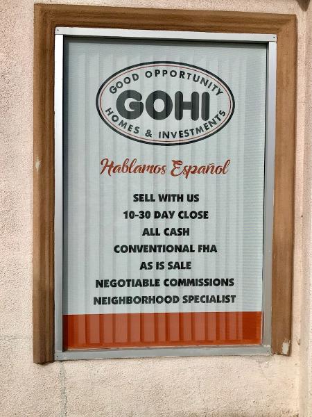 Good Opportunity Homes & Investments