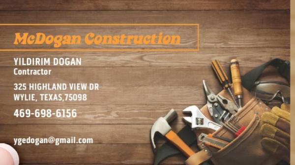 McDogan Construction