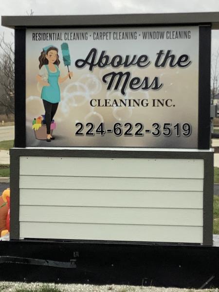 Above the Mess Cleaning