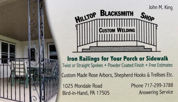 Hilltop Blacksmith Shop Fence & Railing