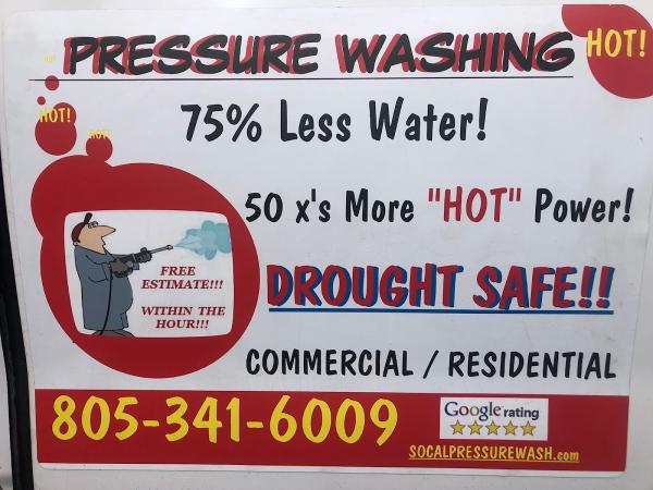 “hot” Pressure Washing