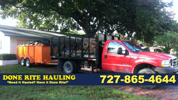 Done Rite Hauling & Junk Removal Saint Petersburg
