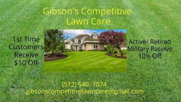 Gibson's Competitive Lawn Care LLC