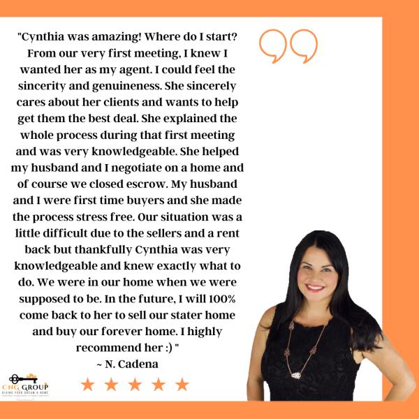 Cynthia Cano Ng Realtor / Orange Hill Real Estate Team