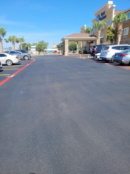 Quality Striping and Seal Coat