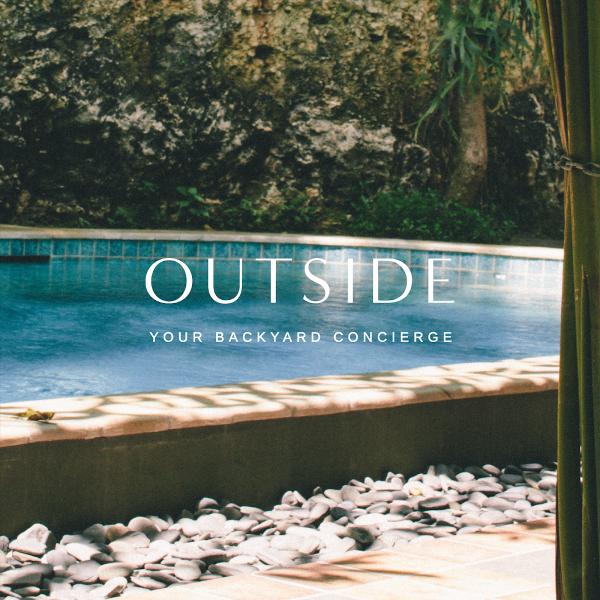Outside