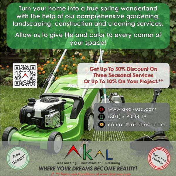 Akal-Usa LLC Landscaping * Construction *cleaning