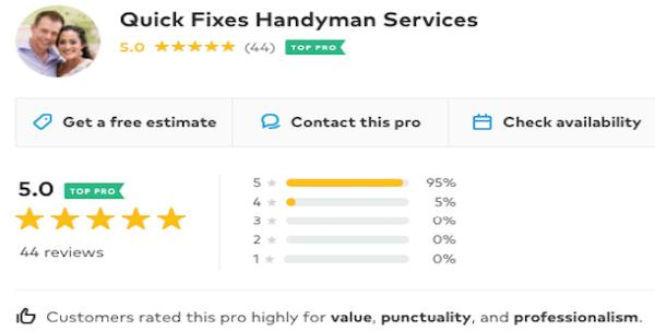 Quick Fixes Handyman