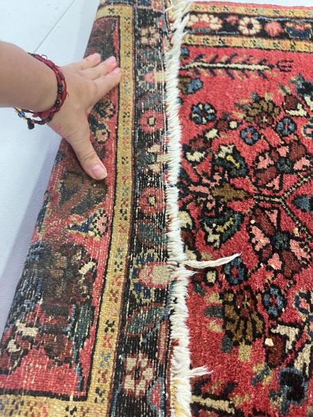 Rozen Oriental Rug Care Orange