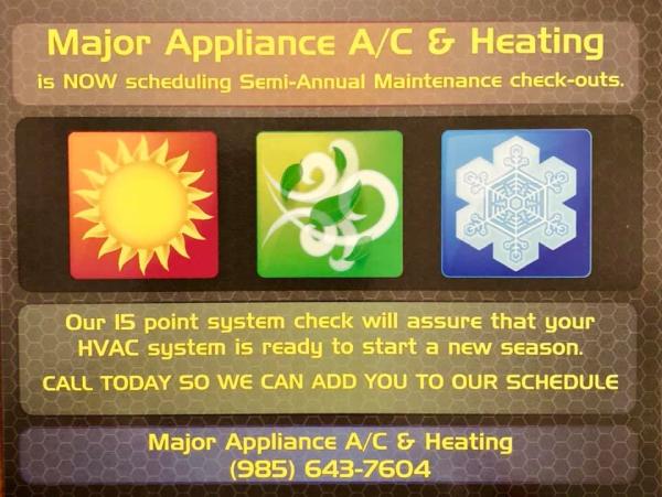 Major Appliance AC & Heating
