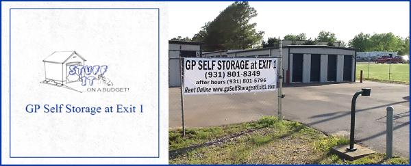 GP Self Storage at Exit 1