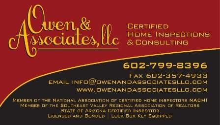 Owen and Associates LLC Home Inspection and Consulting