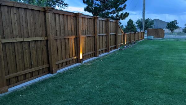 R&S Fence Staining