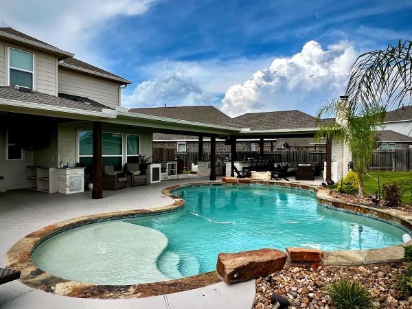 Cypress Patios & Backyard Designs
