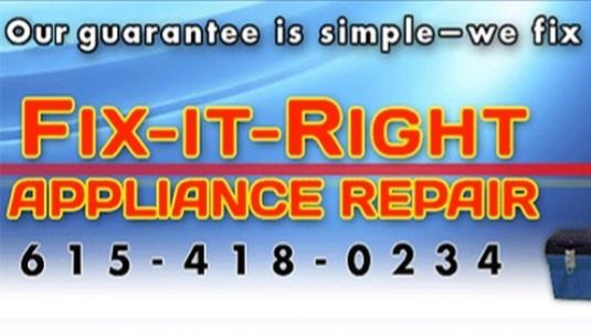 Murfreesboro Fix-it-Right Appliance Repair Service