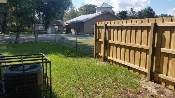 Ground Control Fence Installation & Pressure Washing