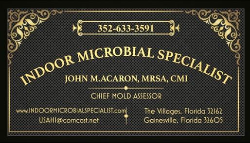Indoor Microbial Specialist