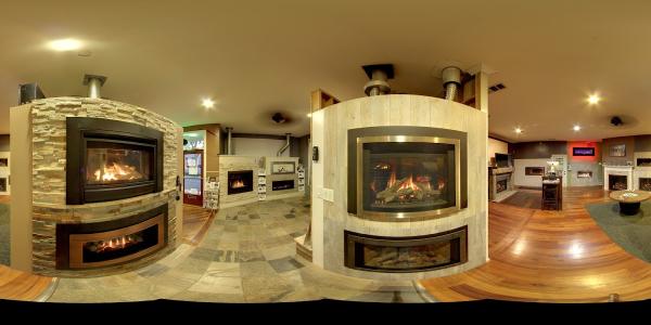 Penguin Fireplace