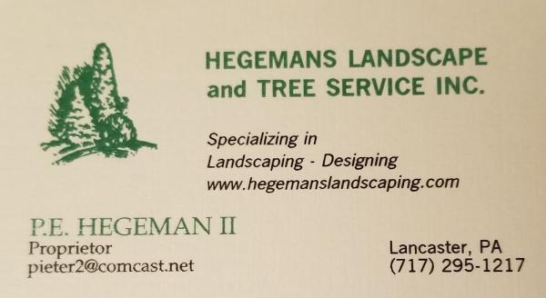 Hegeman's Landscape & Tree Service Inc.