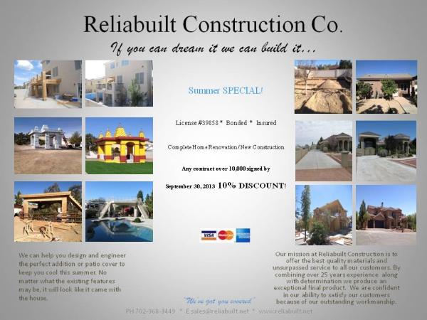 Reliabuilt Construction Co.