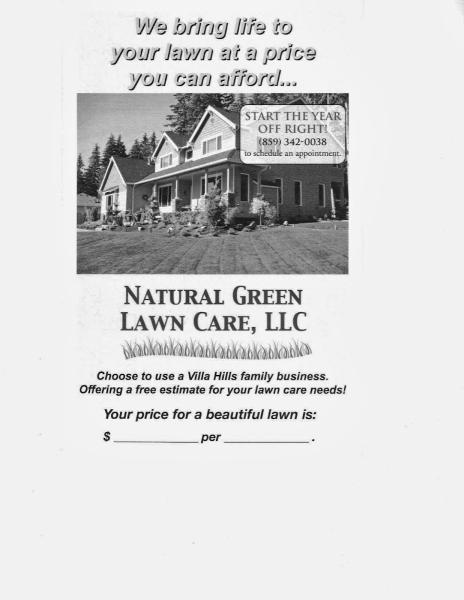 Natural Green Lawn Care Llc